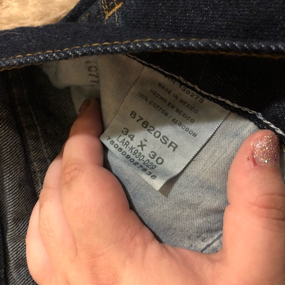 NWOT Wrangler Rustler Reg Fit Boot Cut Jeans 34X30 - Picture 3 of 5